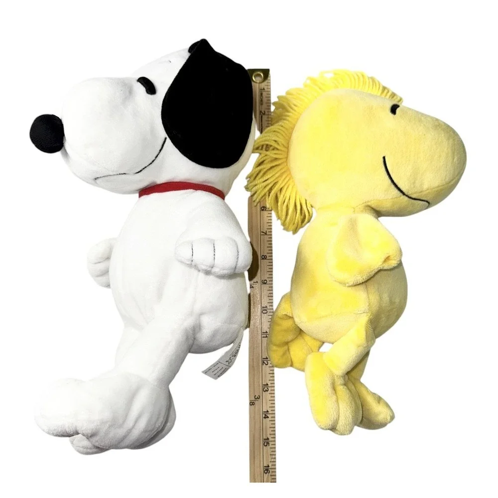 Kohl's Care Peanuts Snoopy And Woodstock Plush 14-15 in - Picture 6 of 13